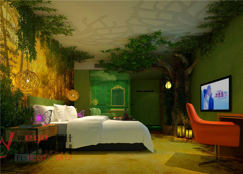 山東曲阜愛菲爾主題酒店設(shè)計(jì)-溫馨浪漫無處不在