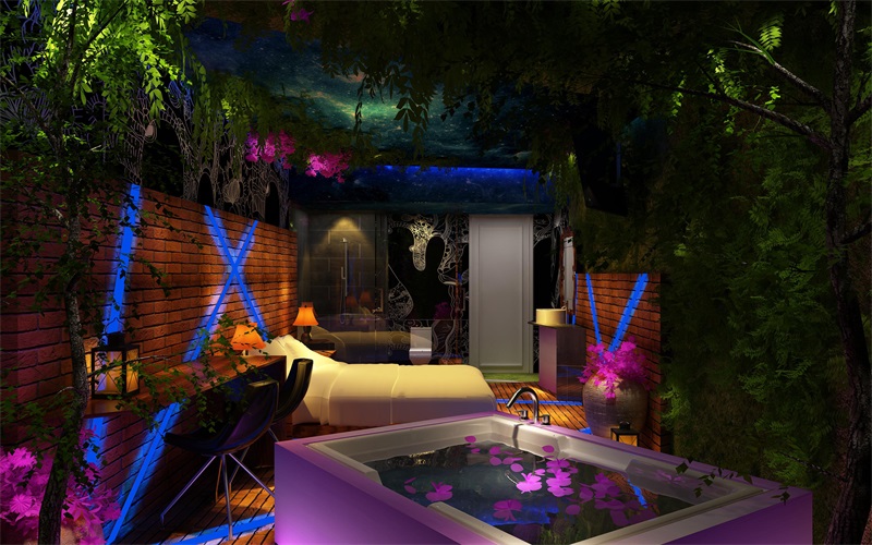 長沙天鵝戀情侶酒店設(shè)計(jì)