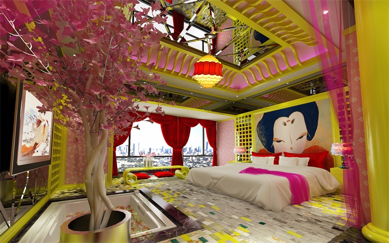 長沙天鵝戀情侶主題酒店設(shè)計(jì)