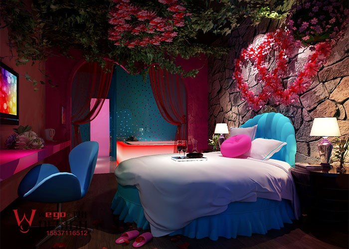 安徽情侶主題酒店設計公司