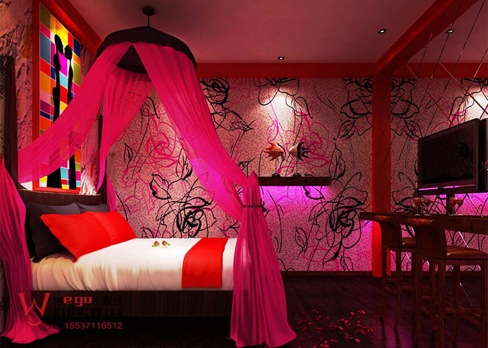 安徽天使之吻情侶主題酒店設計案例