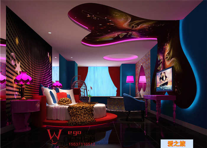 安陽艾木情侶主題酒店設(shè)計(jì)效果圖