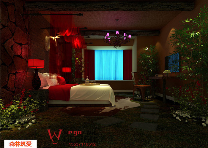 安陽特色情侶酒店設(shè)計(jì)效果圖