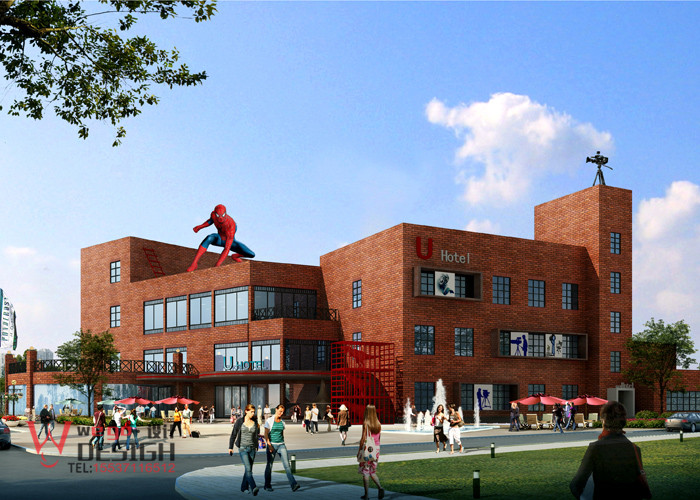 重慶花樣年華電影主題文化主題酒店公共空間設(shè)計