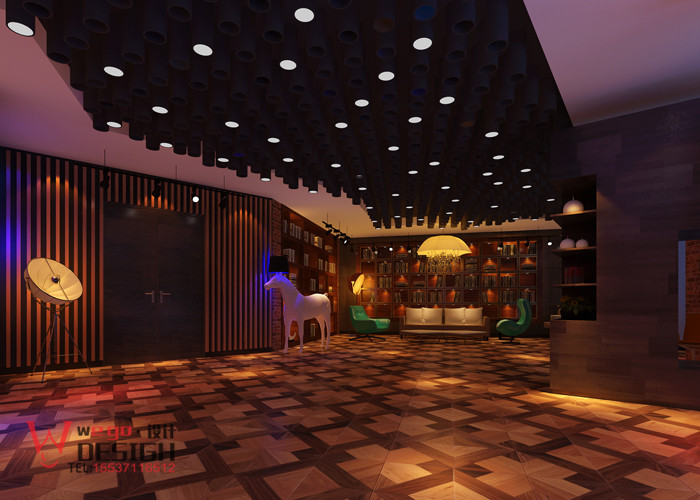 重慶花樣年華電影主題文化主題酒店公共空間設(shè)計