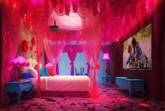 河北邯鄲美渡影咖主題酒店設(shè)計(jì)效果圖