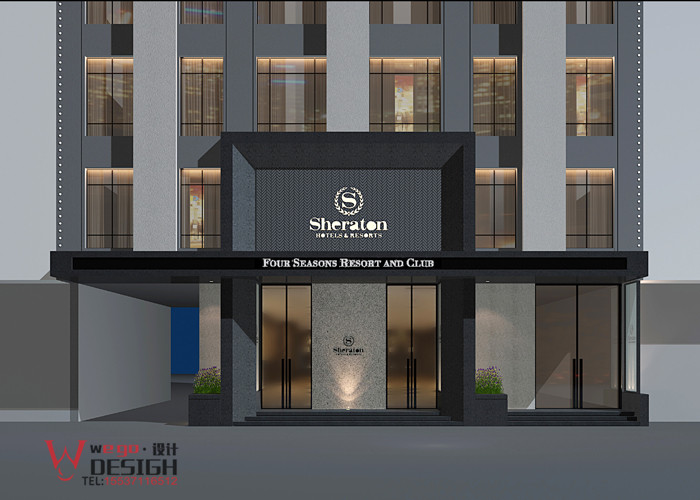 河南開封鉑珺精品主題酒店設計方案效果圖