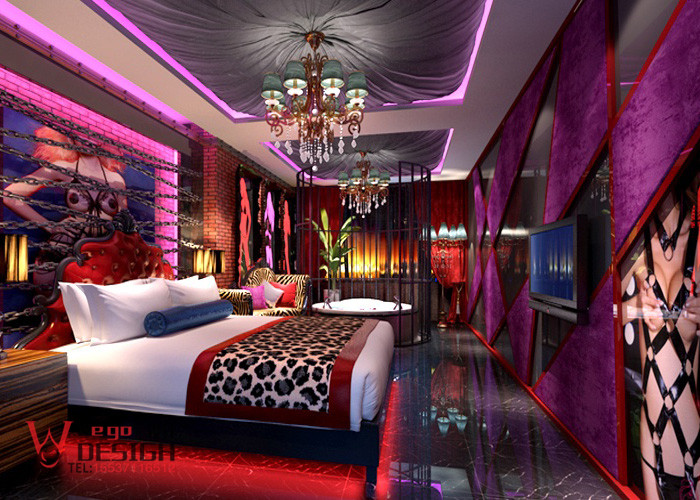 開封戀愛吧情侶主題酒店客房平面規(guī)劃設計
