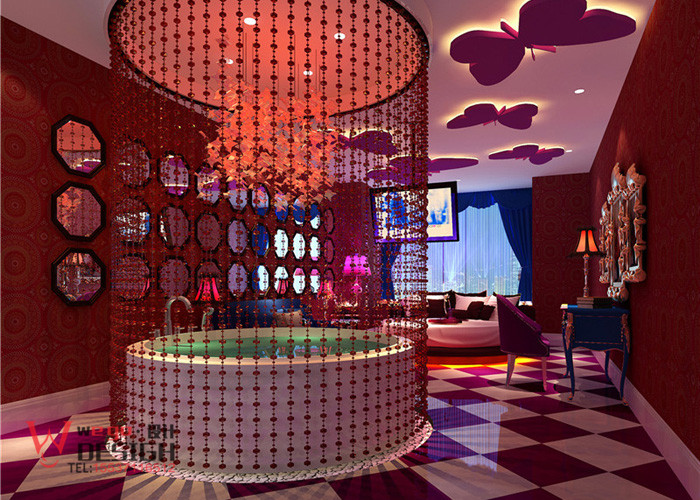 武漢憶青春情侶主題酒店設(shè)計案例