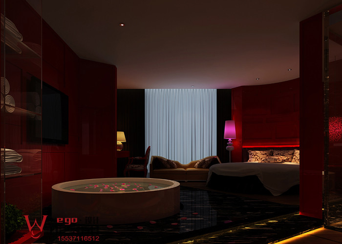 西安情侶酒店設(shè)計(jì)效果圖