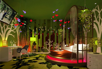 河南滎陽(yáng)半夏拾光情侶主題酒店設(shè)計(jì)案例