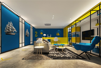 港灣主題酒店-鄭州哈泊精品酒店設(shè)計(jì)案例