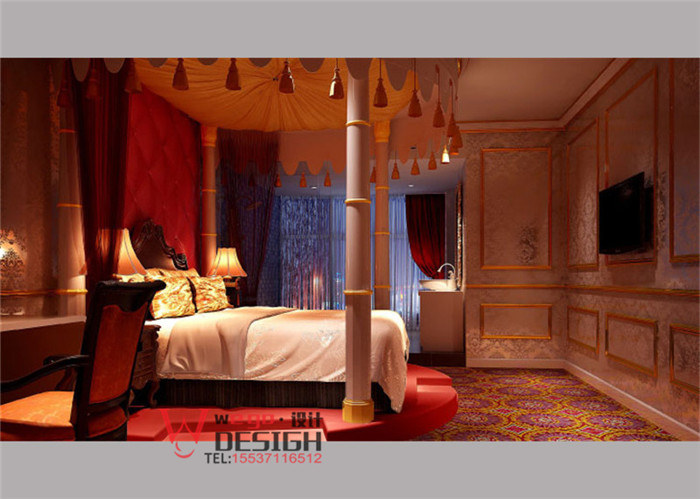 鄭州山楂樹情侶酒店設計