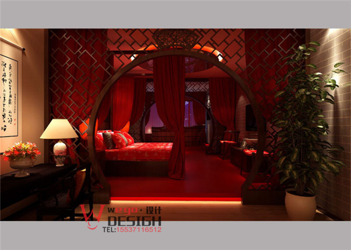 鄭州情侶主題酒店設計案例