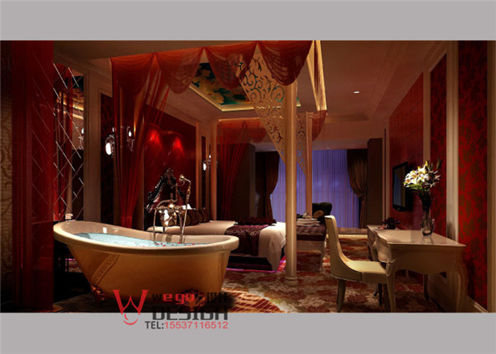 鄭州山楂樹情侶酒店客房設計