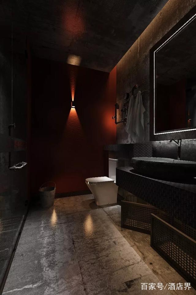 U+電影主題智能化酒店客房衛(wèi)生間裝修設(shè)計方案