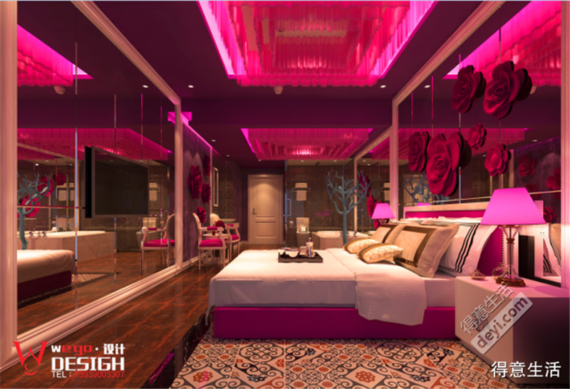 羅曼情侶主題酒店設(shè)計(jì)