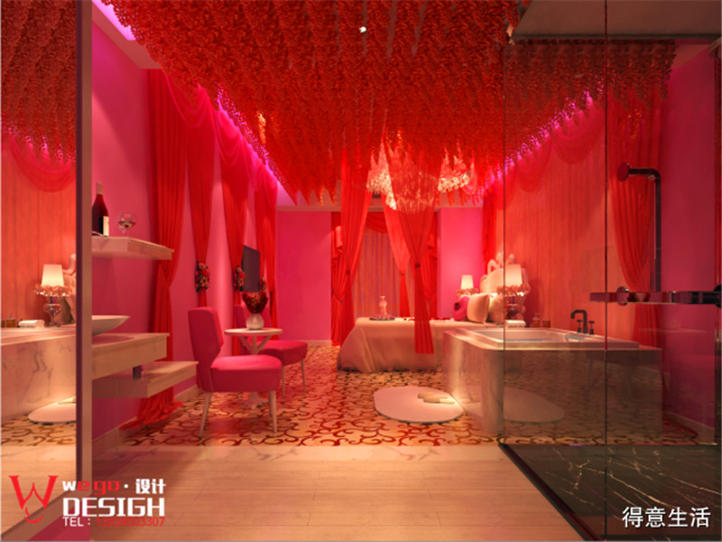 羅曼情侶主題酒店設(shè)計(jì)