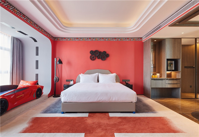 汽車(chē)總動(dòng)員主題親子房設(shè)計(jì)方案