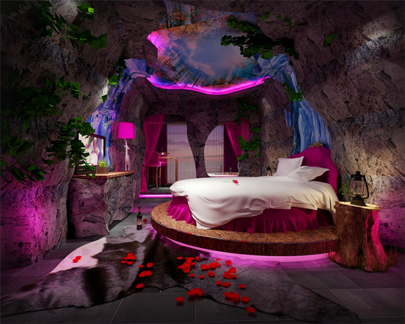 洛陽主題酒店設計公司(WEGO設計)推薦主題客房設計效果圖