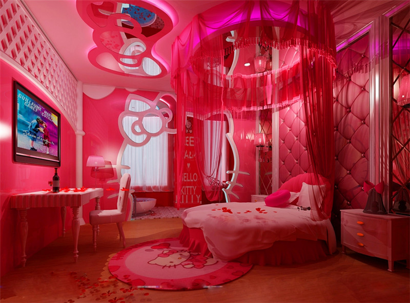 洛陽主題酒店設(shè)計公司(WEGO設(shè)計)推薦主題客房設(shè)計效果圖