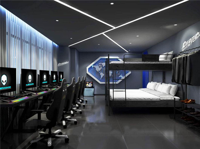 電競主題酒店設(shè)計(jì)效果圖