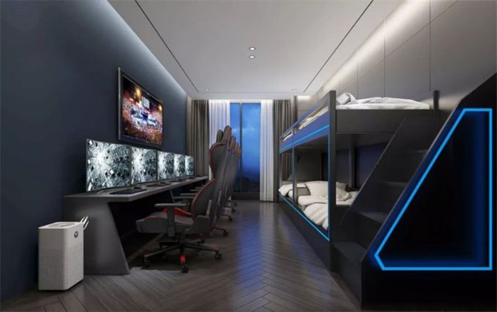 電競主題酒店設(shè)計(jì)效果圖