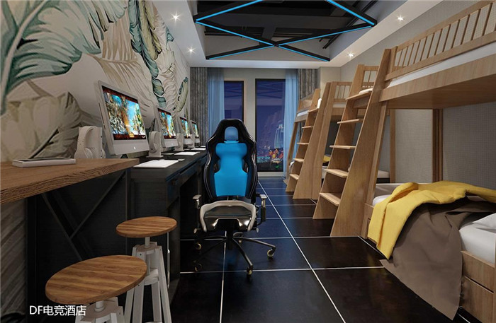 電競主題酒店設(shè)計(jì)效果圖