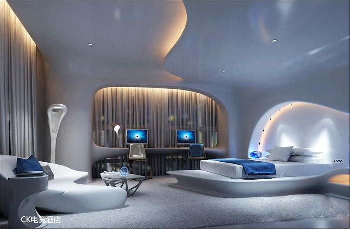 電競主題酒店設(shè)計(jì)效果圖
