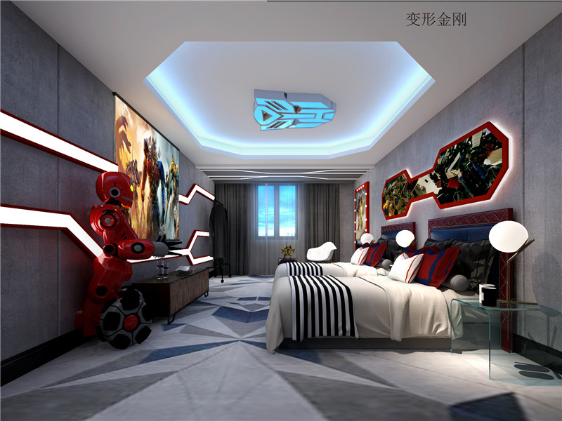 北京鑫岸電影主題酒店設(shè)計(jì)