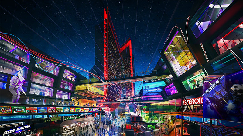 雅達(dá)利游戲主題酒店設(shè)計