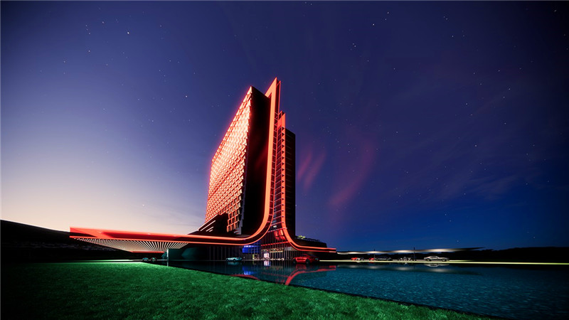 雅達(dá)利游戲主題酒店設(shè)計